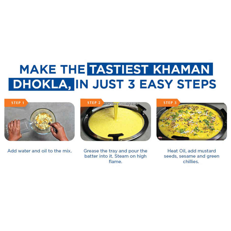 Gits Khaman Dhokla Instant Snack Mix | Quick & Traditional