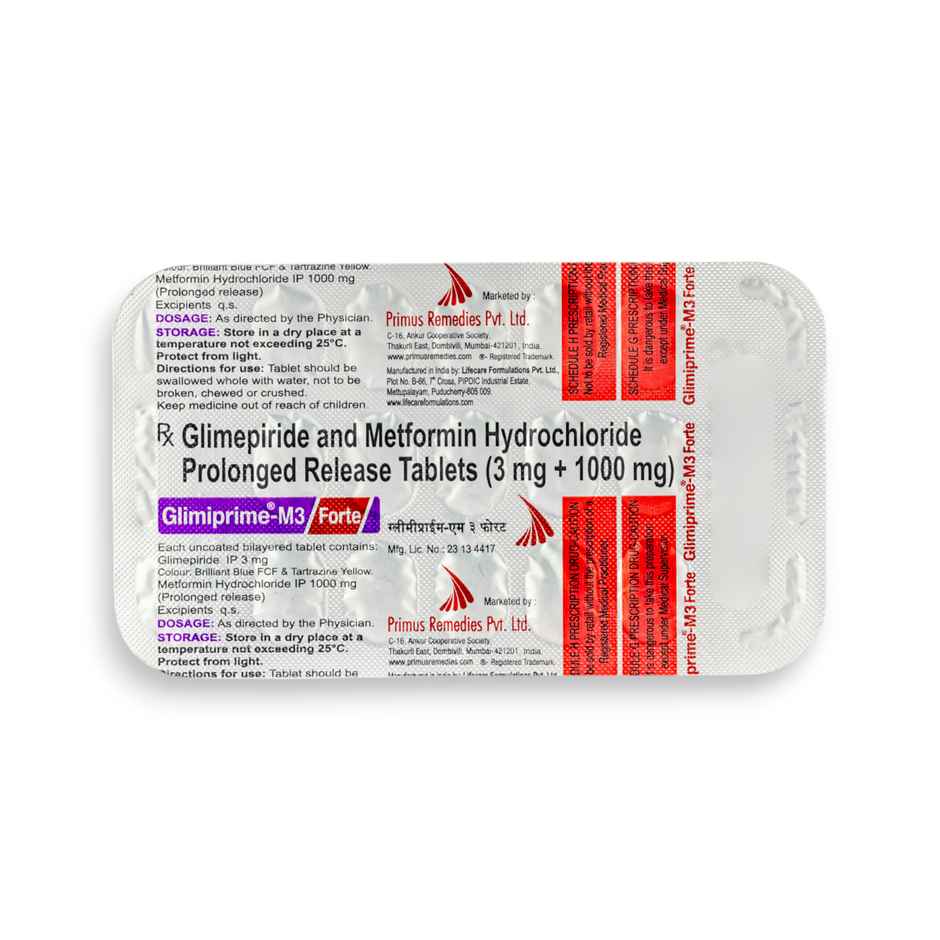 Glimiprime-M3 Forte Tablet PR
