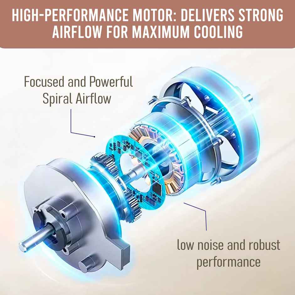 NEV Aero Mist Pro Portable Fan with Mist Function, Handheld and Desktop, 500 mAh