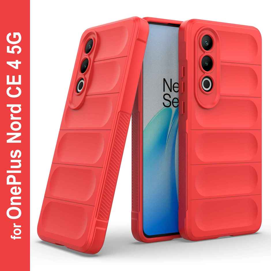Zapcase Back Cover for OnePlus Nord CE 4 5G | Magic-Red
