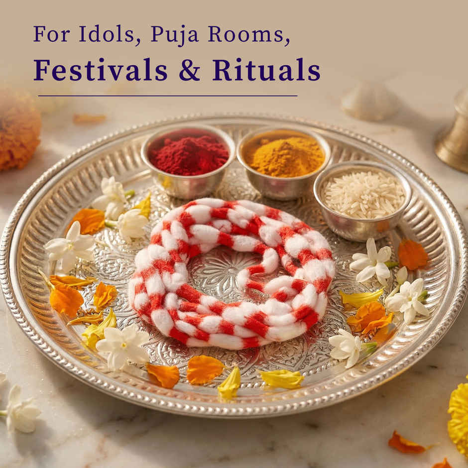 Pure Cotton Gejje Vastra Mala | Temple & Pooja Decoration Garland | Cycle