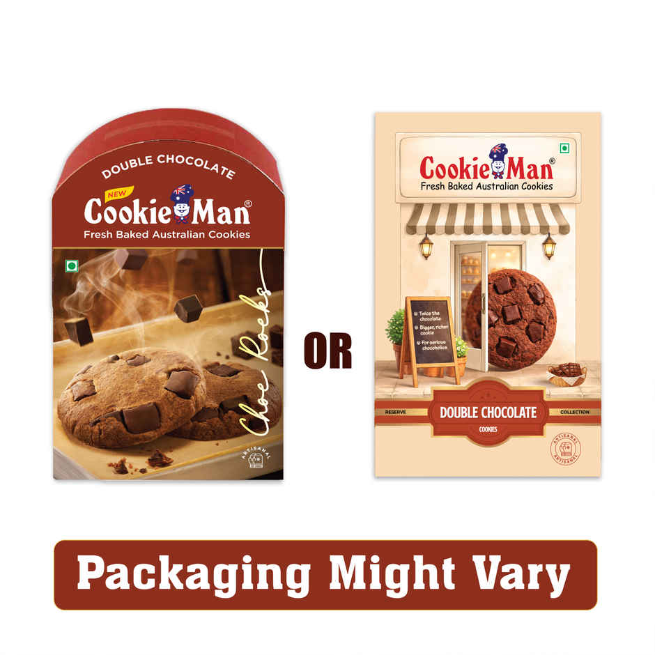 CookieMan Premium Double Chocolate Cookies Biscuits