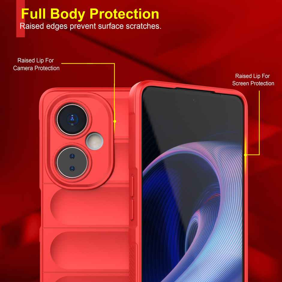 Zapcase Back Cover for OnePlus Nord CE 3 Lite 5G | Magic-Red
