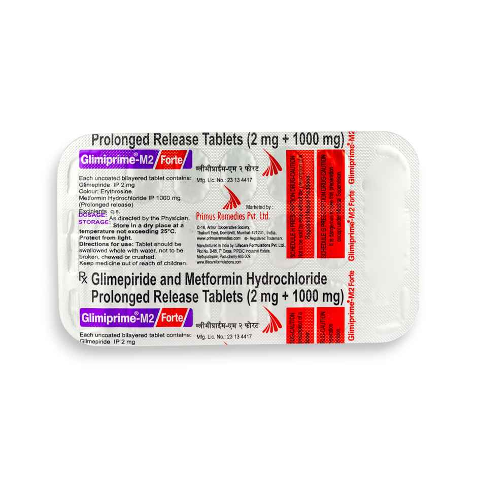 Glimiprime-M2 Forte Tablet PR