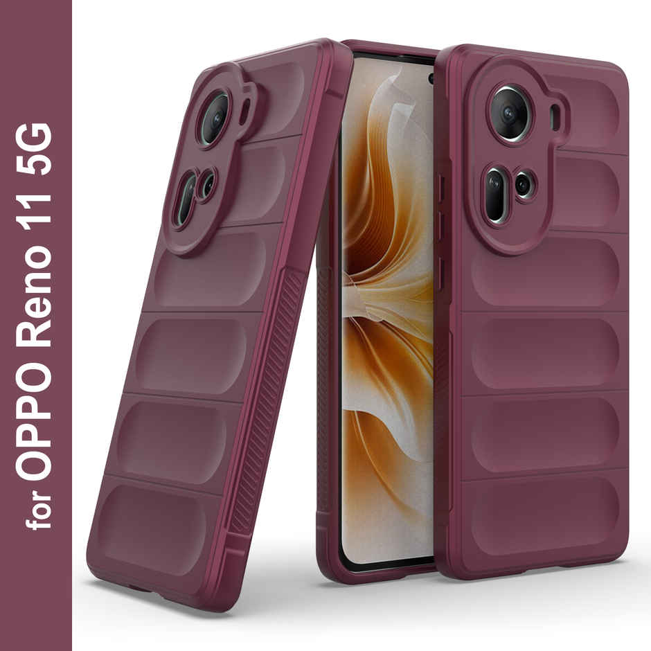 Zapcase Back Cover for OPPO Reno 11 5G | Magic-Plum