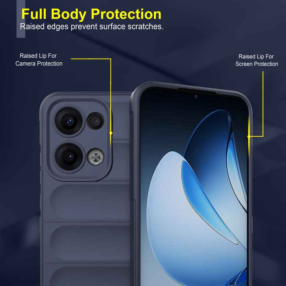 Zapcase Back Cover for OPPO Reno 13 5G | Magic-Sapphire