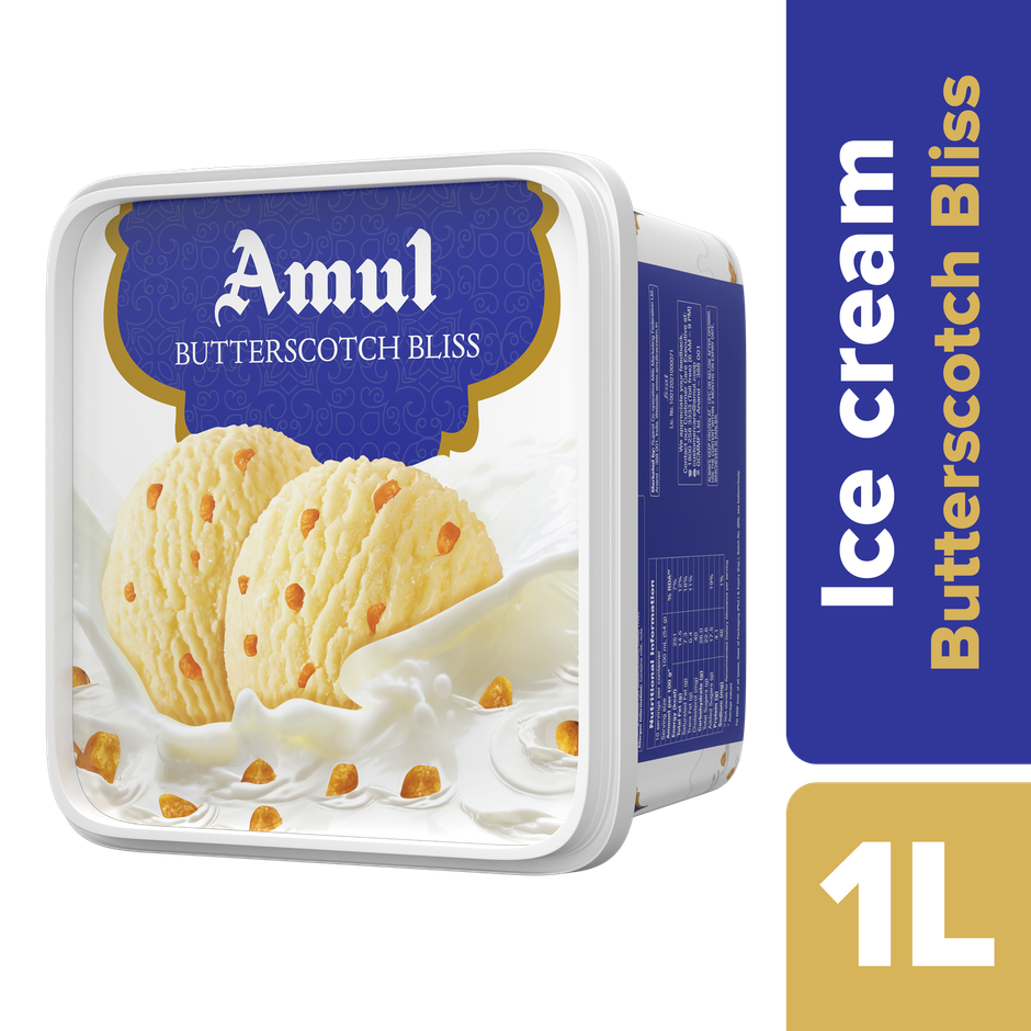 Amul Butterscotch Bliss Ice Cream Tub