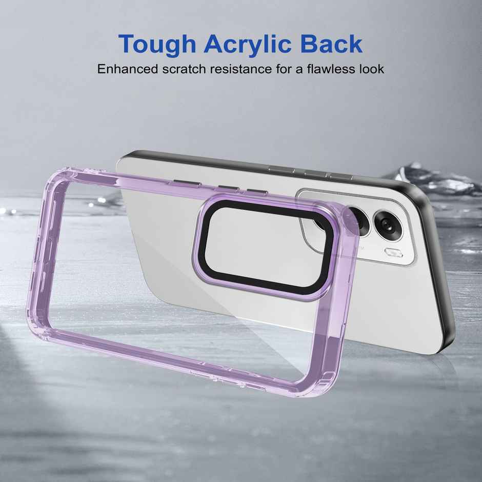 Zapcase Back Cover for OPPO Reno 12 5G | Space-Purple