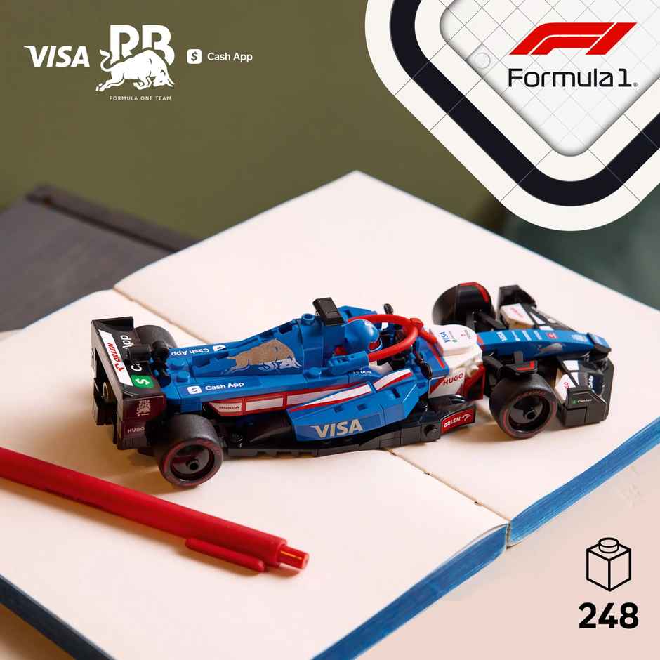 LEGO Speed Champions Visa Cash App RB VCARB 01 F1 Race Car Vehicle Kit 77246