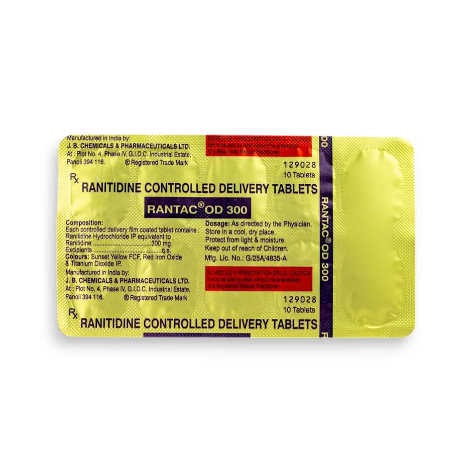 Rantac OD 300 Tablet