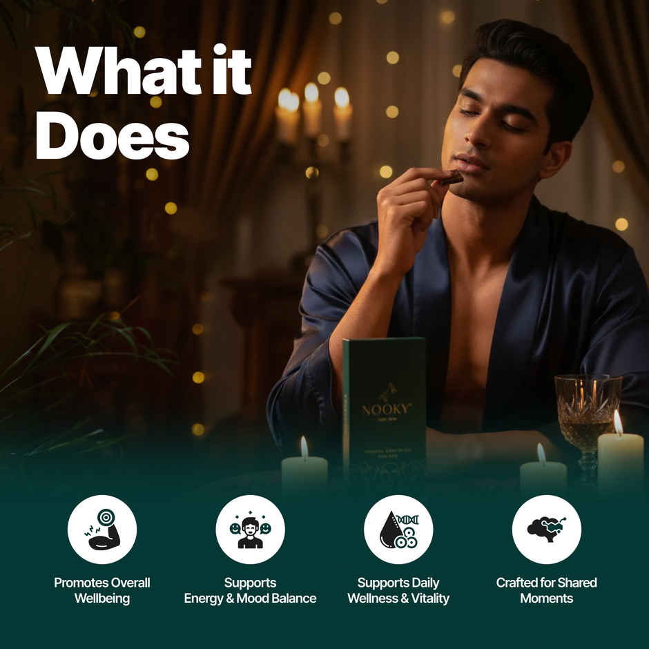 Nooky Him Aphrodisiac Intimacy Chocolate for Men