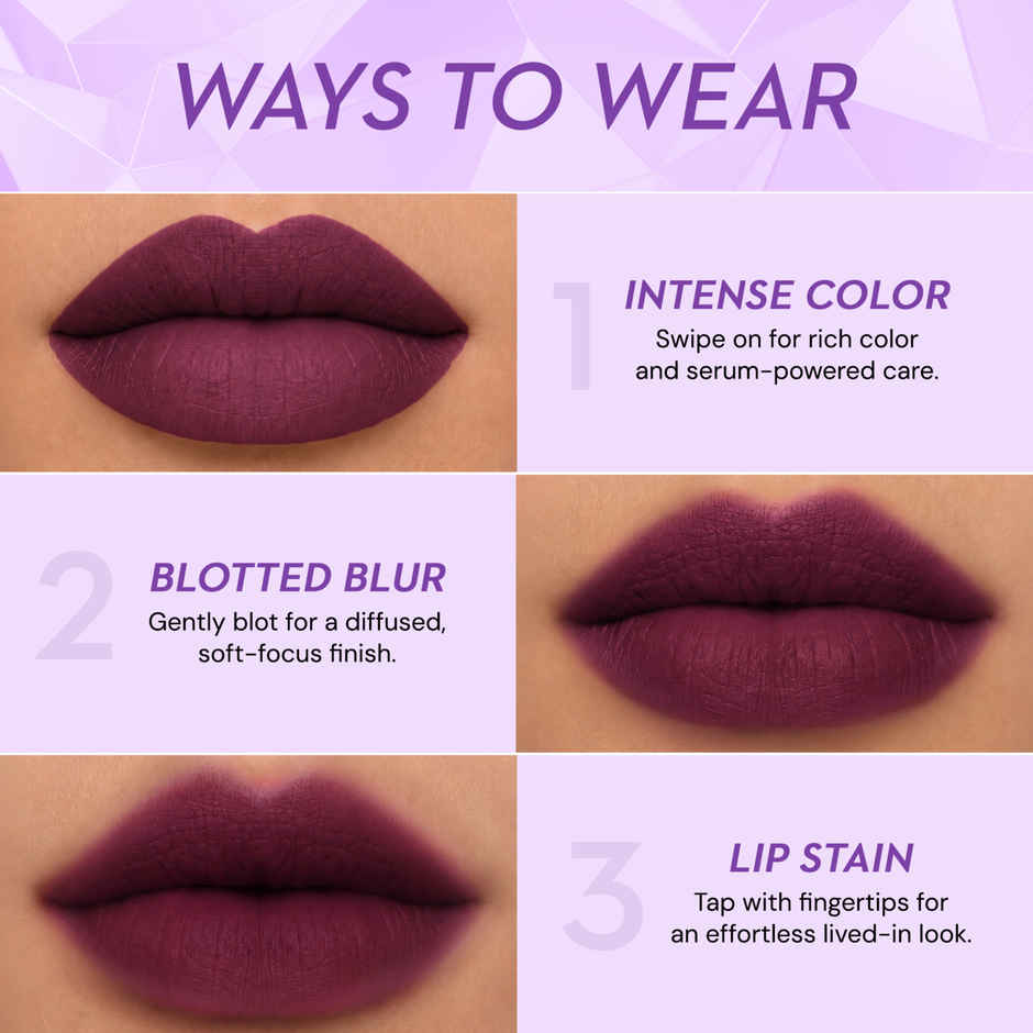 SUGAR Glide Peptide Serum Lipstick | 06 Moscow Mulberry