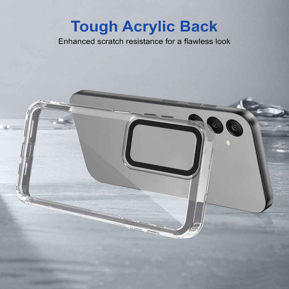 Zapcase Back Cover for Samsung Galaxy M35 5G | Space-Clear