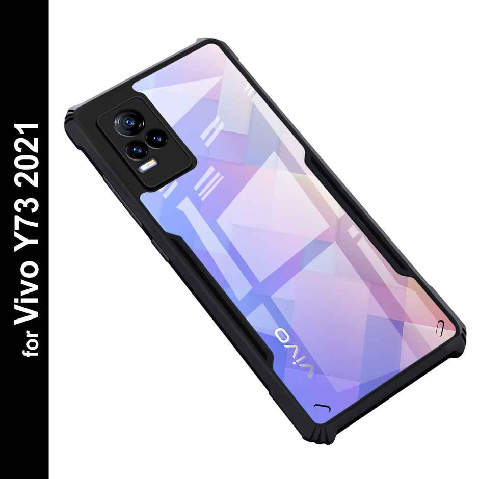 Zapcase Back Cover for Vivo Y73 | Matte-Black