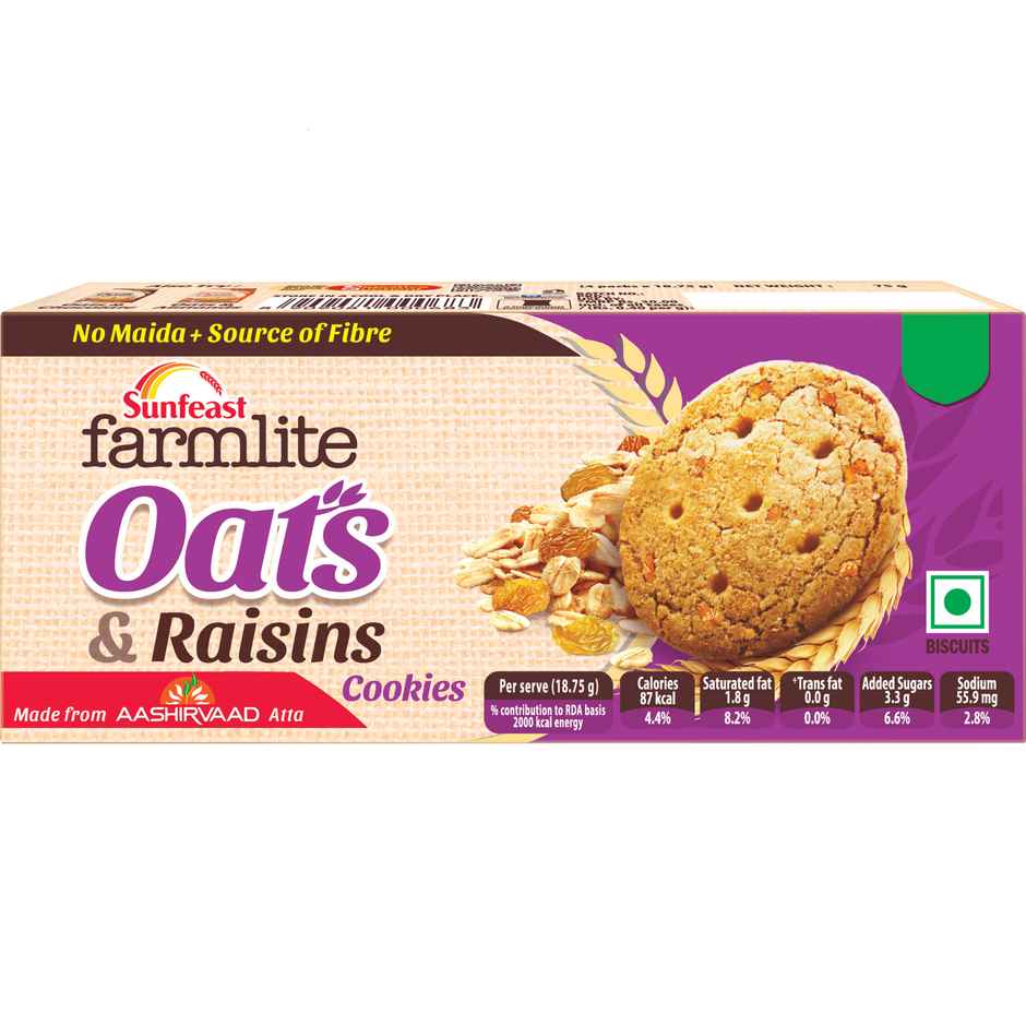 Sunfeast Farmlite Oats And Raisins