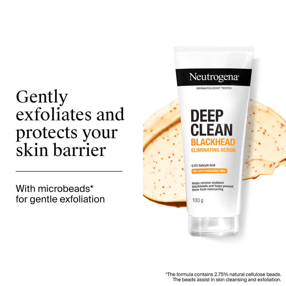 Neutrogena Deep Clean Blackhead Eliminating Daily Scrub