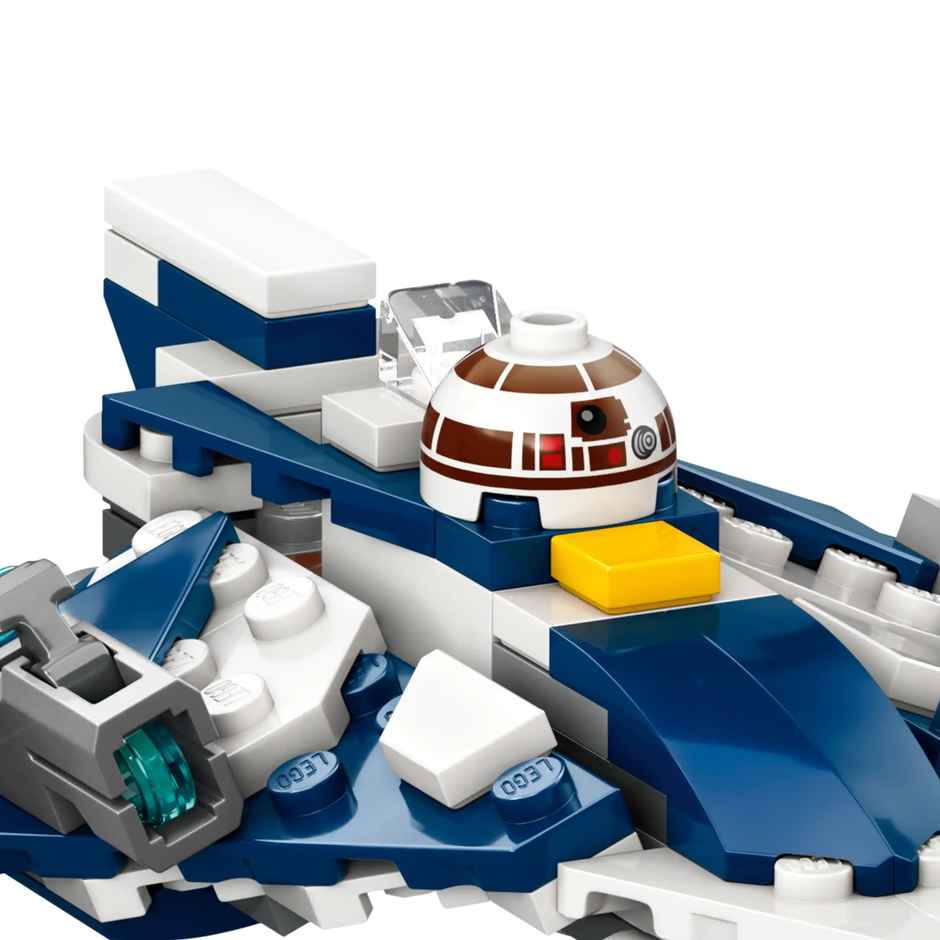 LEGO Star Wars Plo Koons Jedi Starfighter Microfighter Building Toy 75400