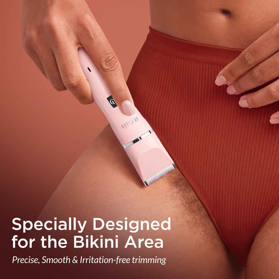 Azah Rechargeable Face, Body & Bikini Trimmer for Women