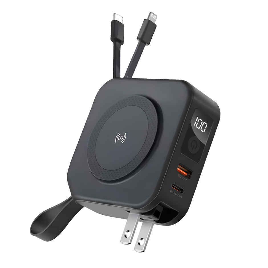 Bestor 10000 mAh 23 W Wired & Wireless With MagSafe Ultra Slim Pocket Size Power Bank