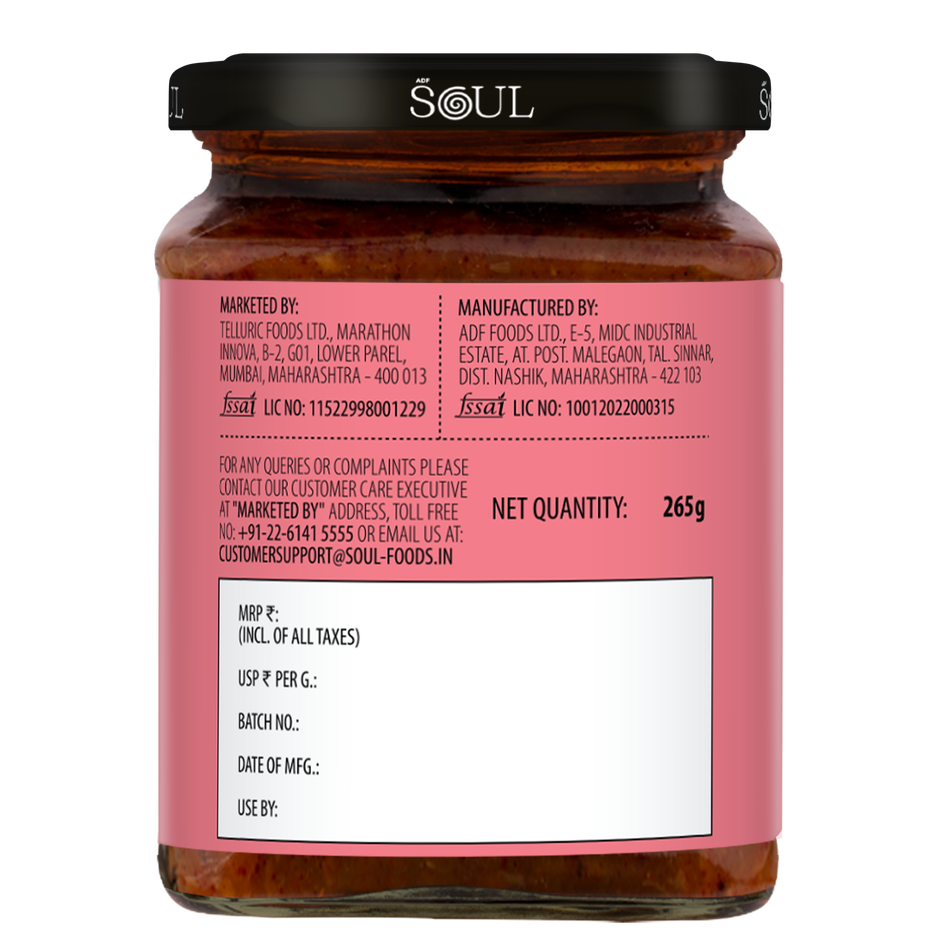ADF Soul Schezwan Sauce, Dip In Olive Oil