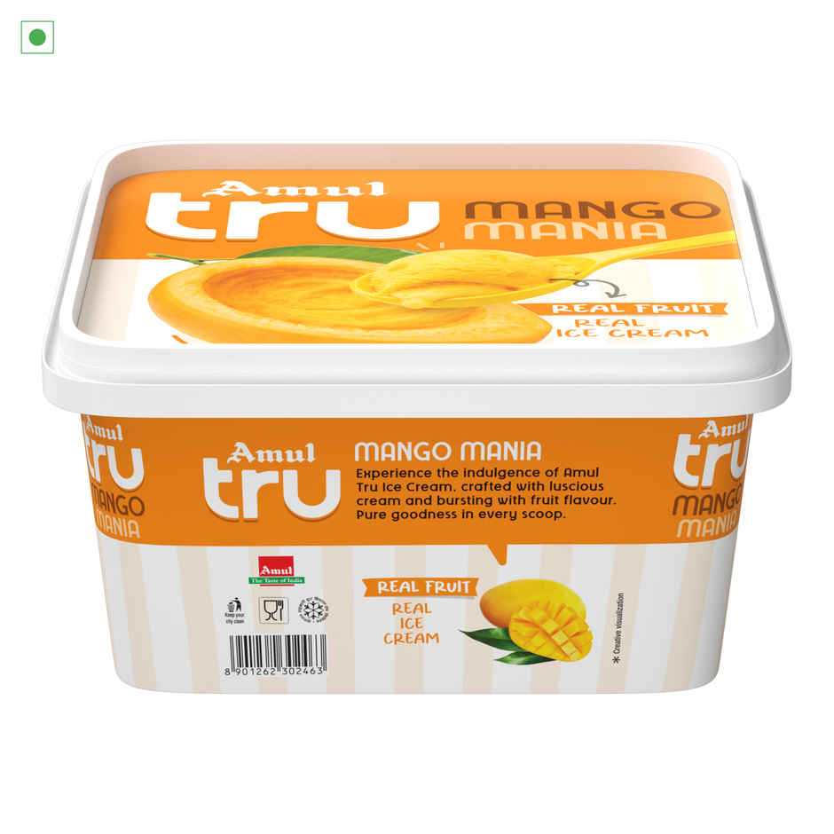 Amul Tru Mango Mania Ice Cream Tub
