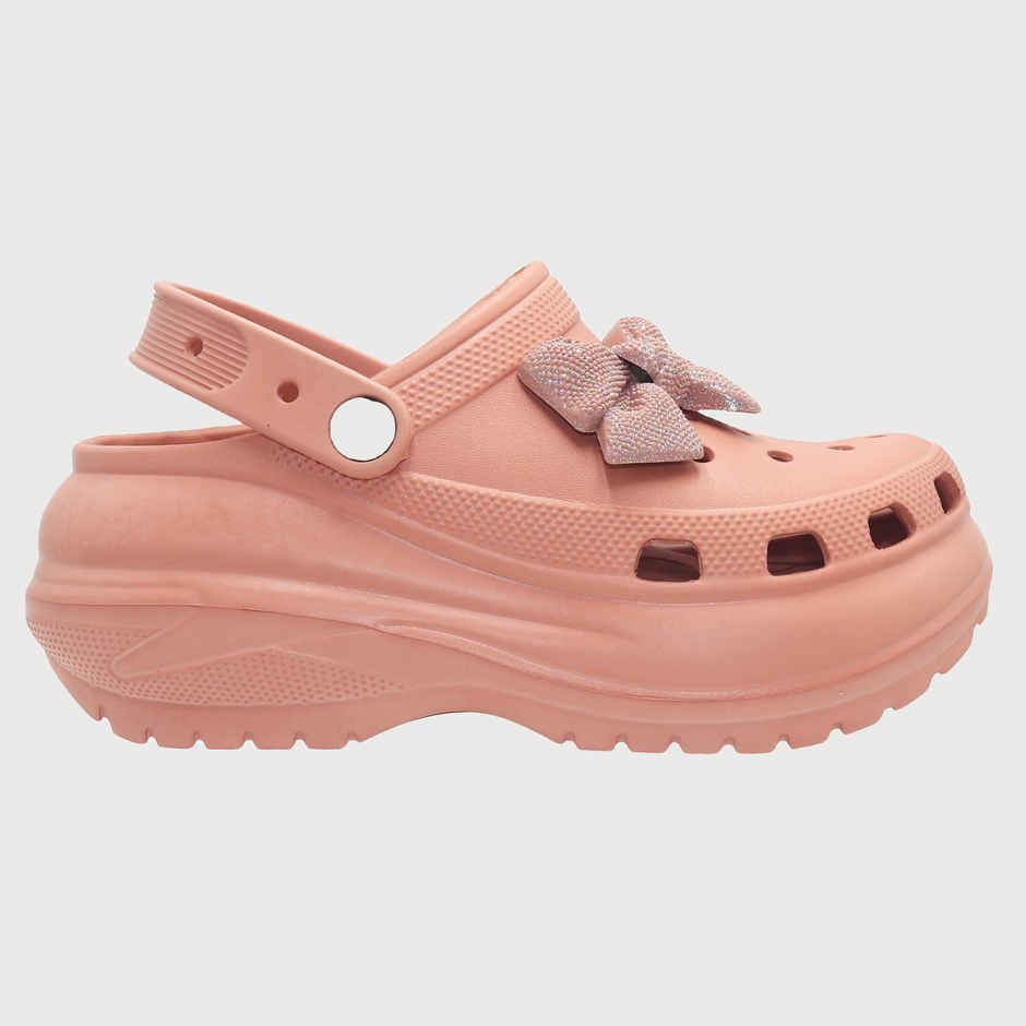 Bonkerz Ladies Clogs Peach - UK 7