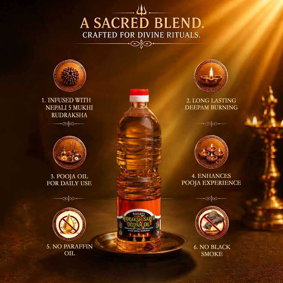 Svasti Sapta Deepam Rudraksh Oil