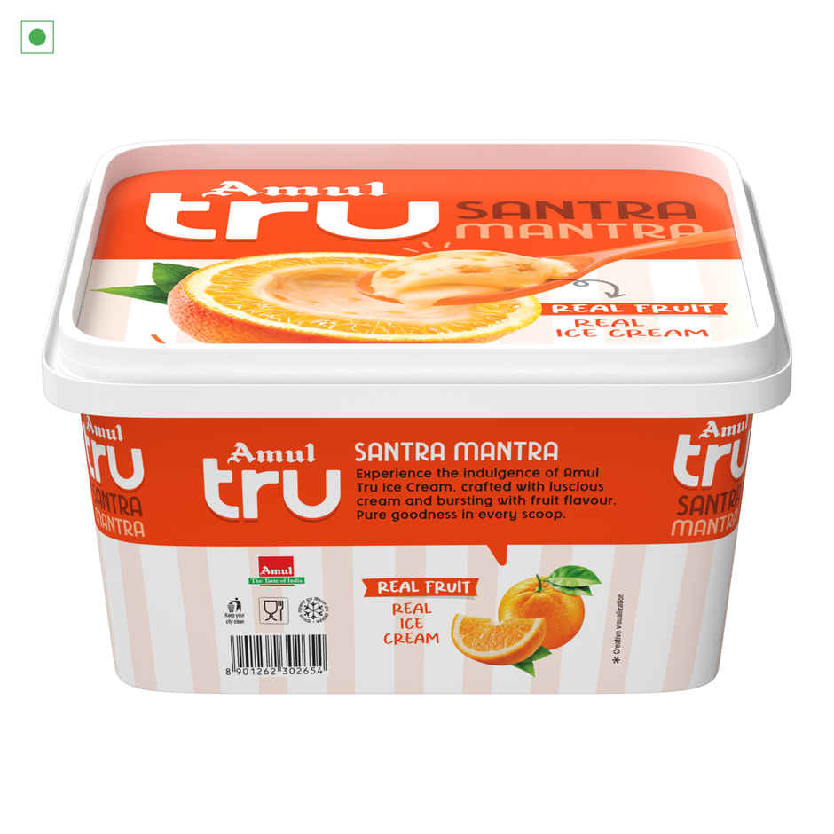 Amul Tru Santra Mantra Ice Cream Tub