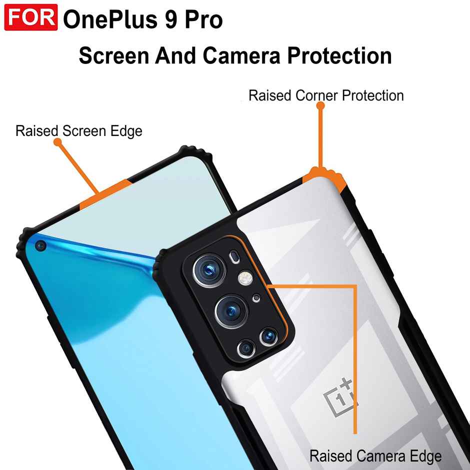 Zapcase Back Cover for OnePlus 9 Pro | Matte-Black