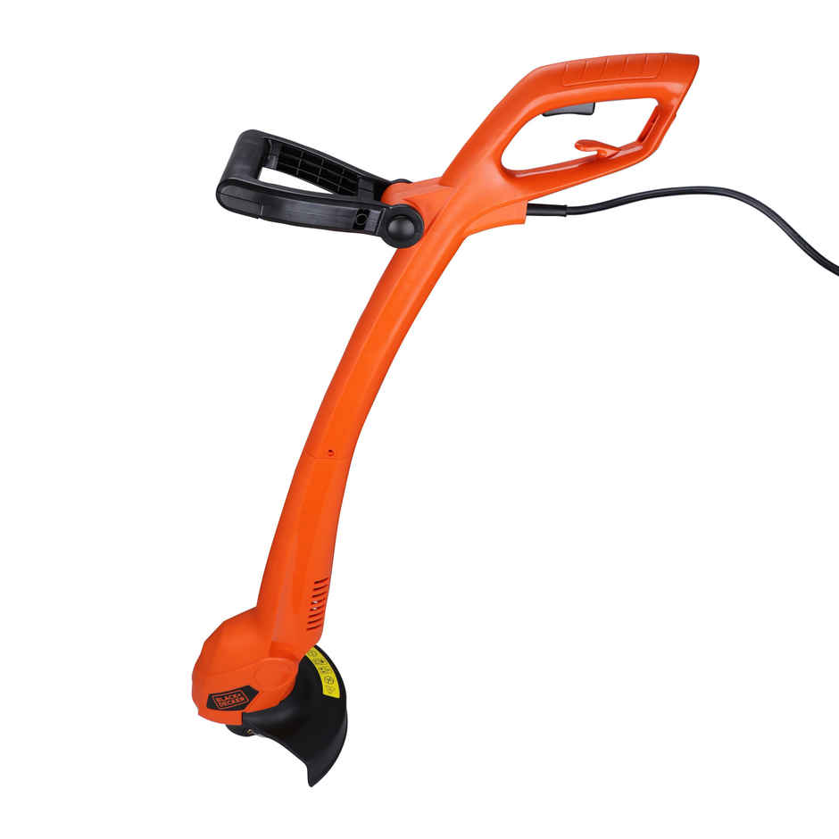 BLACK+DECKER GL350L-B1 String Trimmer, 350W, 13000 RPM, 25cm Cutting Swath, Dual Handed