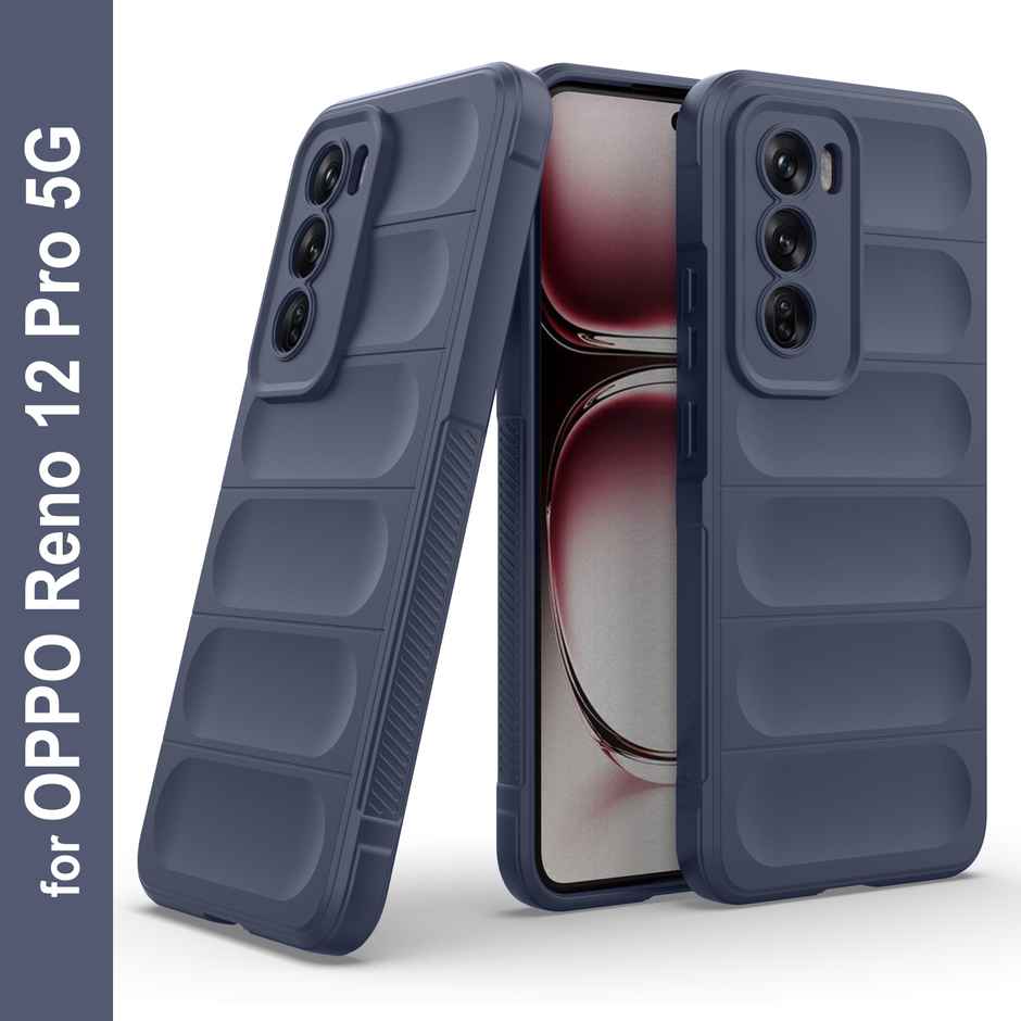 Zapcase Back Cover for OPPO Reno 12 Pro 5G | Magic-Sapphire