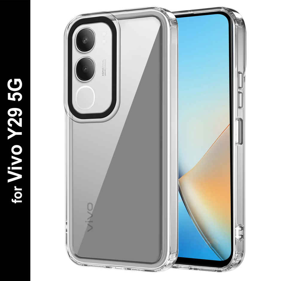Zapcase Back Cover for Vivo Y29 5G | Space-Clear