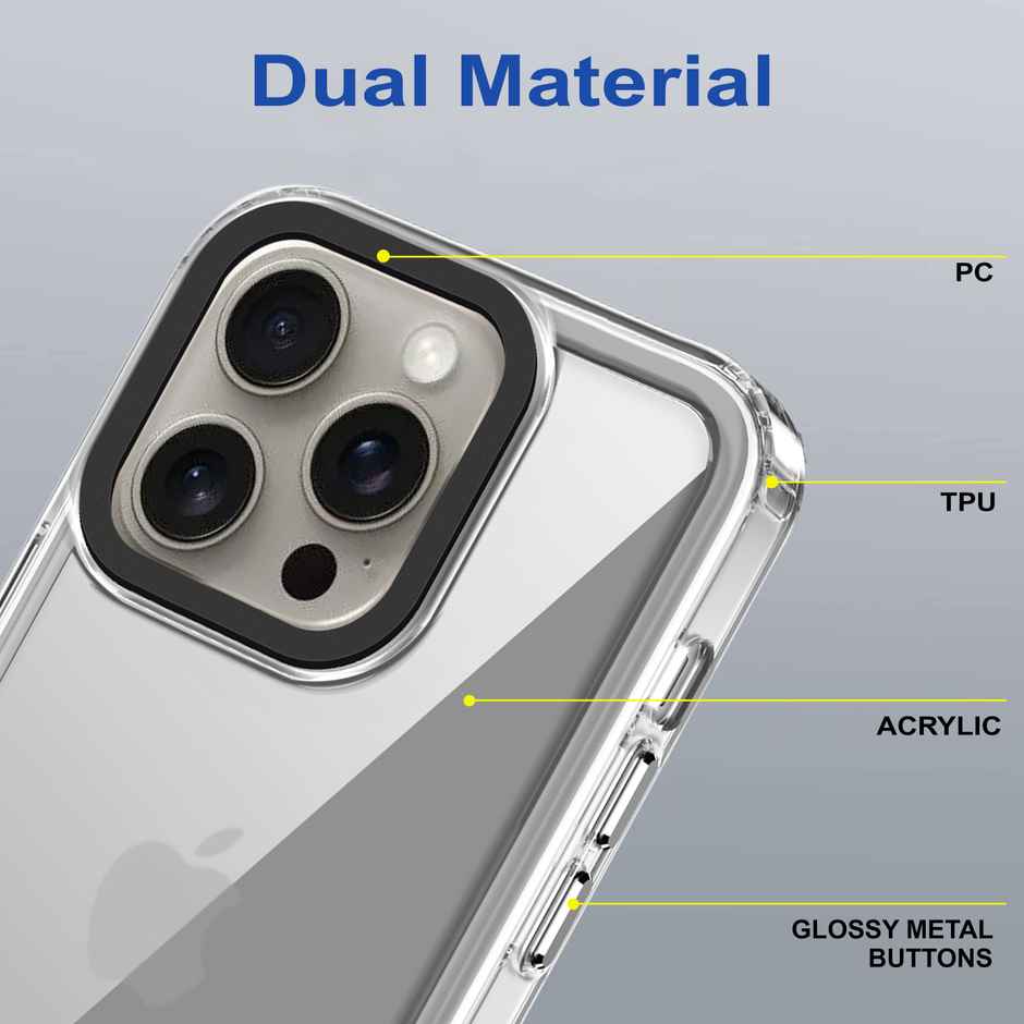 Zapcase Back Cover For Iphone 14 Pro (Space-Clear)