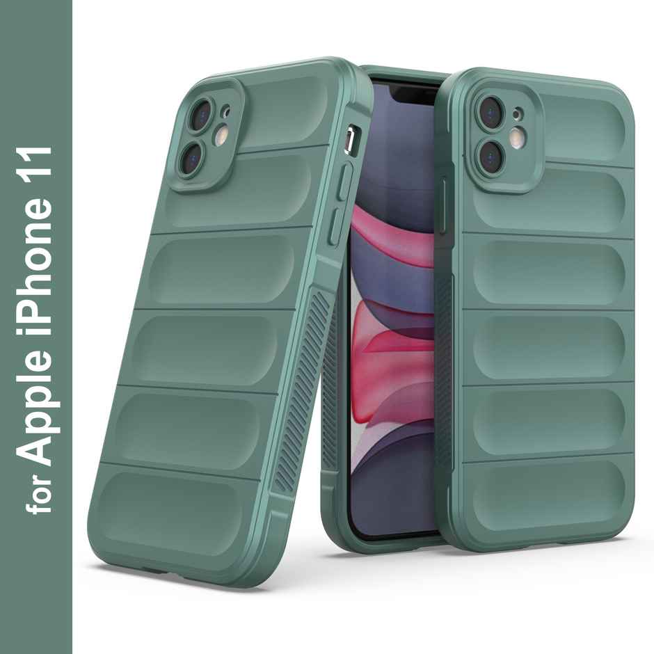 Zapcase Back Cover for Apple iPhone 11 | Magic-DarkGreen
