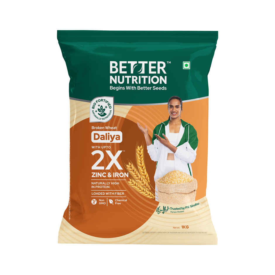 Better Nutrition Daliya | Biofortified - 2X Nutrition