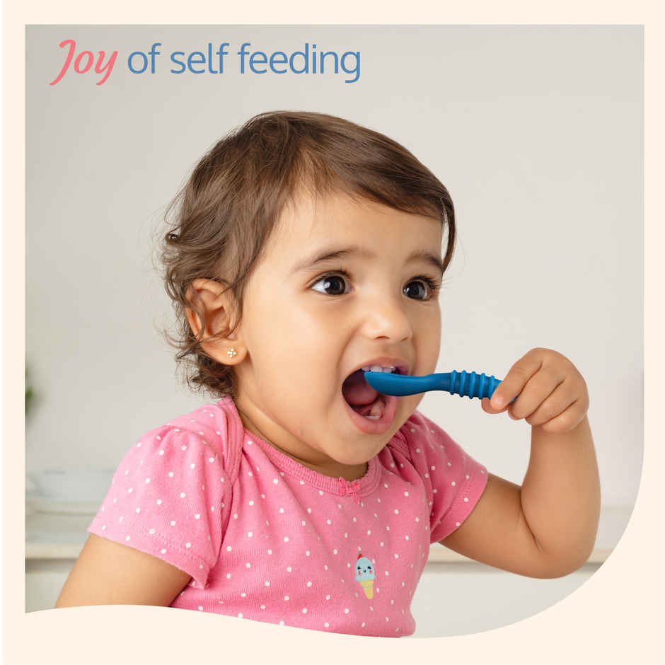 LuvLap Silicone Spoons for Baby Feeding and Led Weaning Feeding and Training Spoons