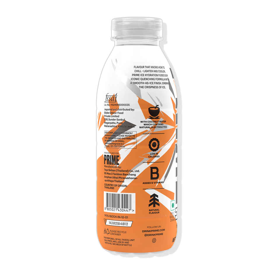 Prime Hydration Ice Orange Flavoured Drink