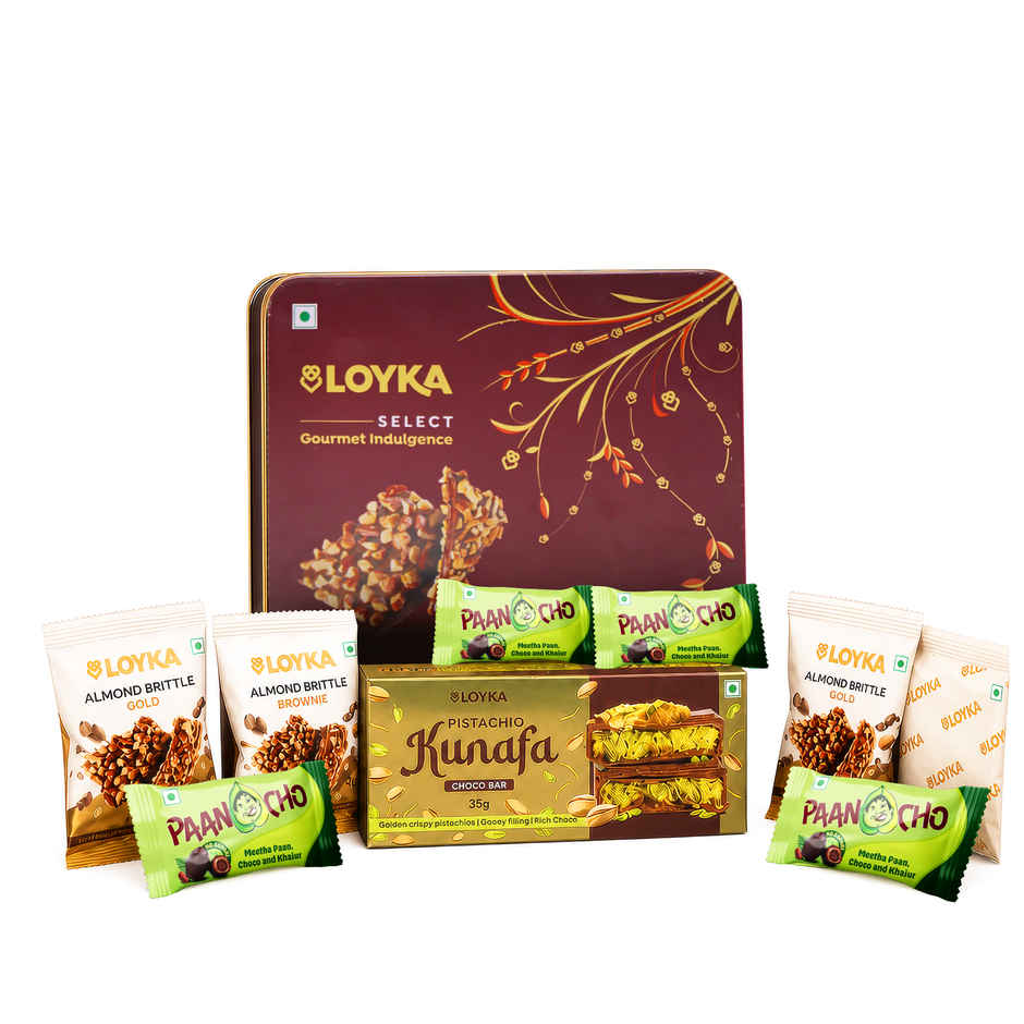 Loyka Majestic Maroon Tin Gift Box
