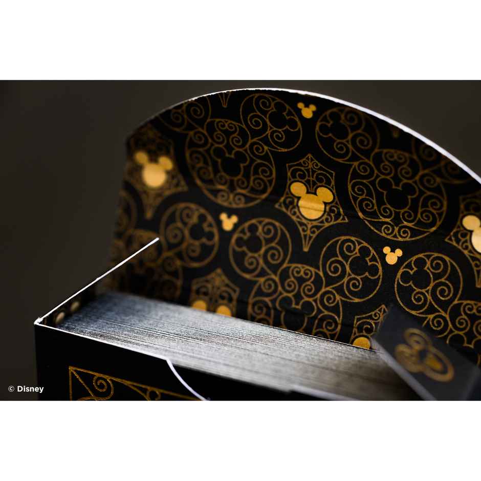 Parksons- Bicycle Disney Black and Golden Mickey Mouse - Premium Playing Card