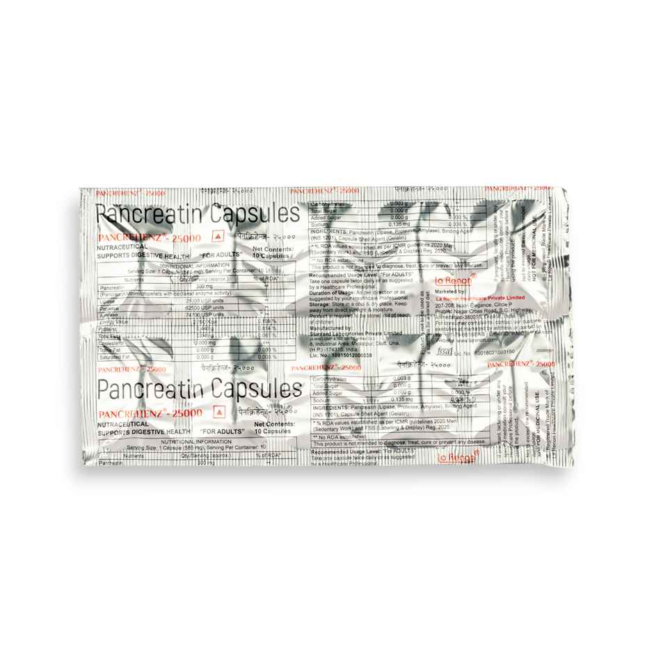 Pancrehenz-25000 Capsule