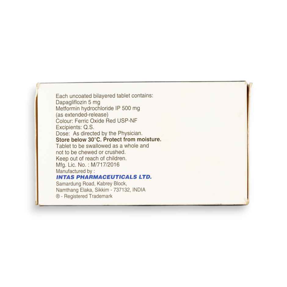 Dapavel-M 5/500 Tablet ER