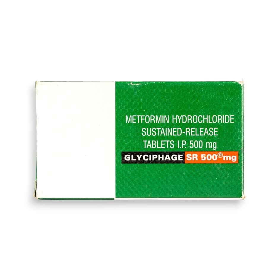Glyciphage SR 500mg Tablet