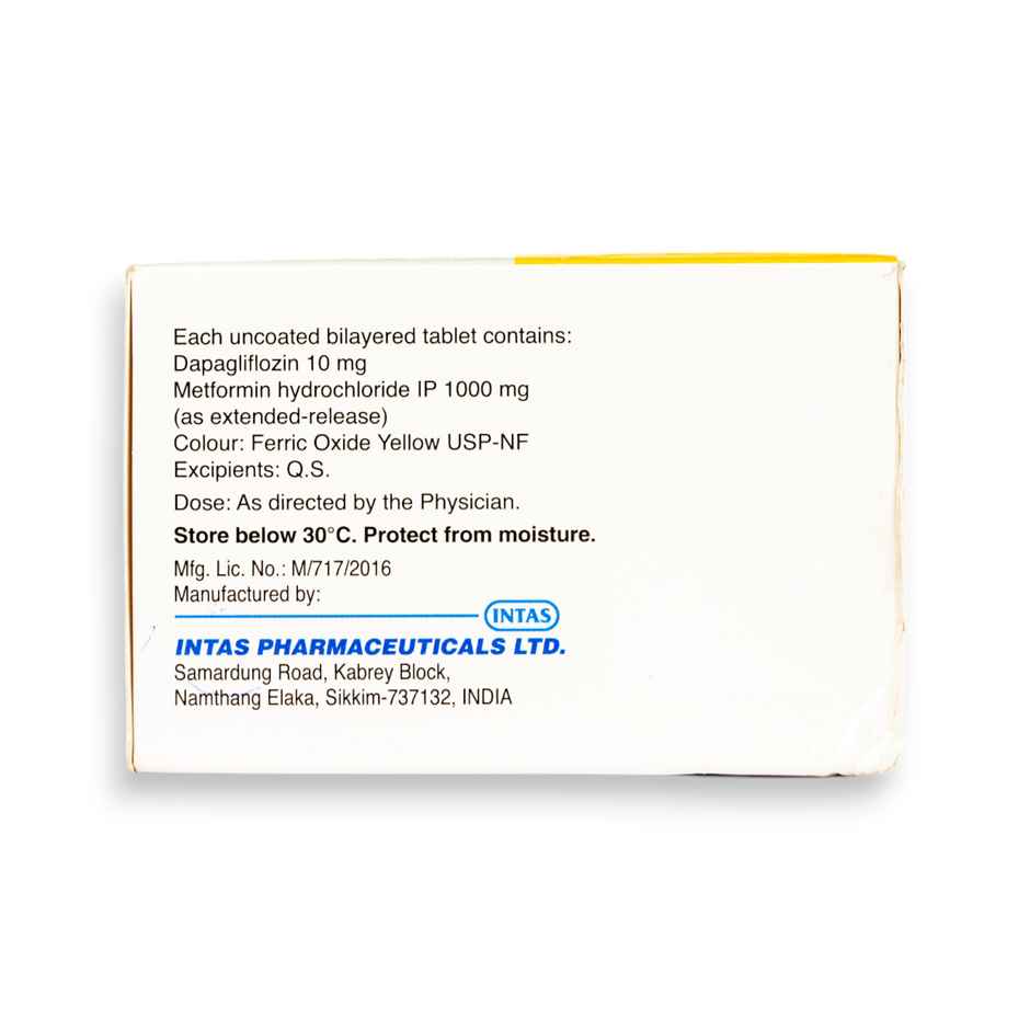 Daparyl-M 10/1000 Tablet ER