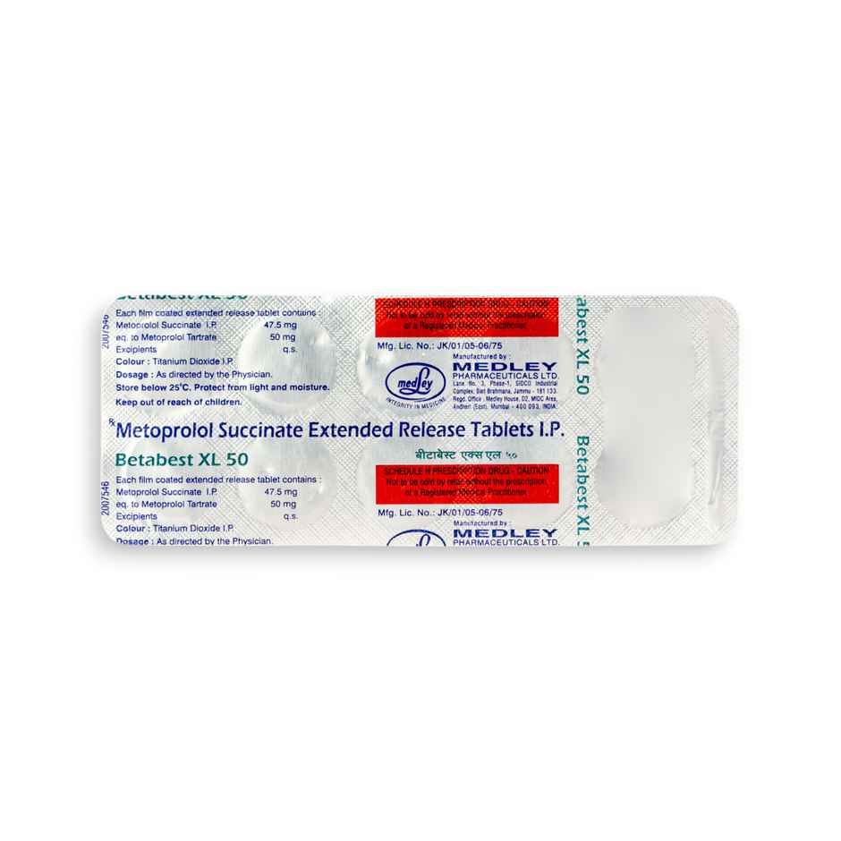 Betabest XL 50 Tablet ER