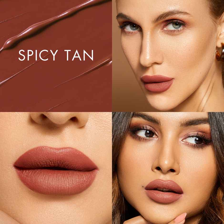 HYUE Hydra Matte Liquid Lipstick | Spicy Tan - 02