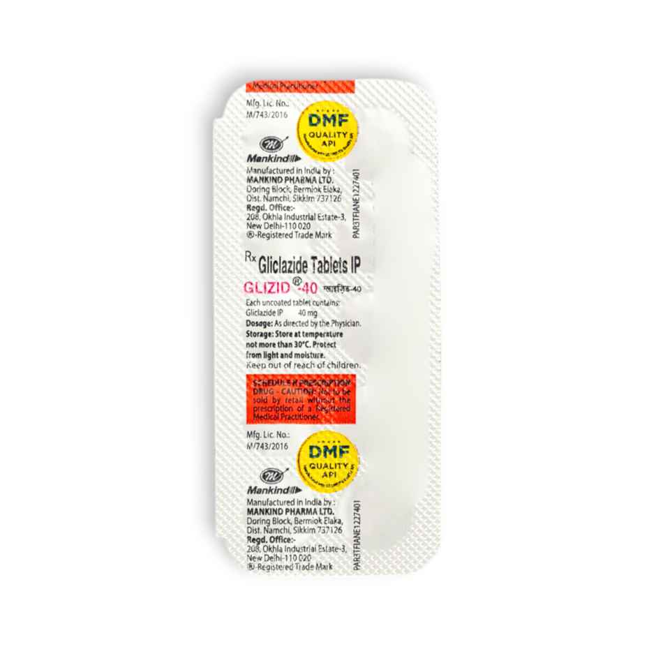 Glizid 40 Tablet