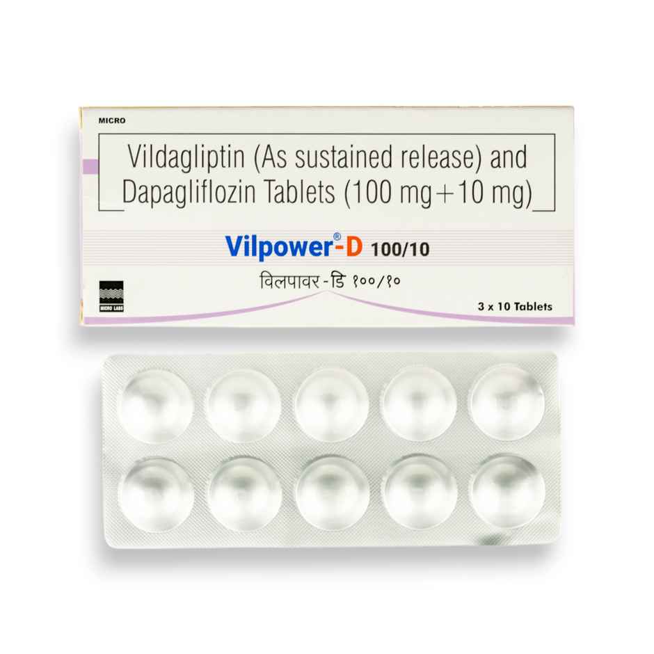Vilpower-D 100/10 Tablet SR