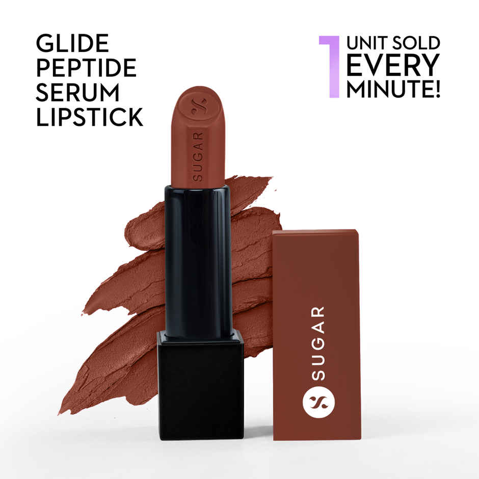 SUGAR Glide Peptide Serum Lipstick | 07 Tuscany Truffle