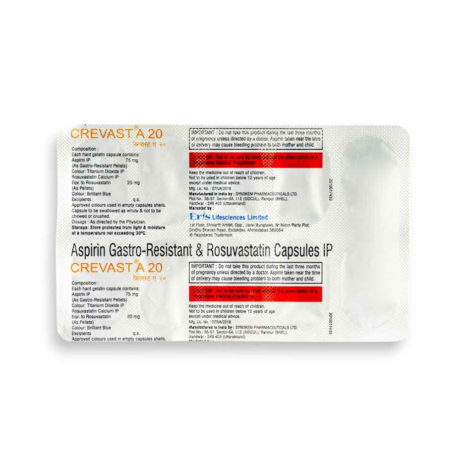 Crevast A 20 Capsule