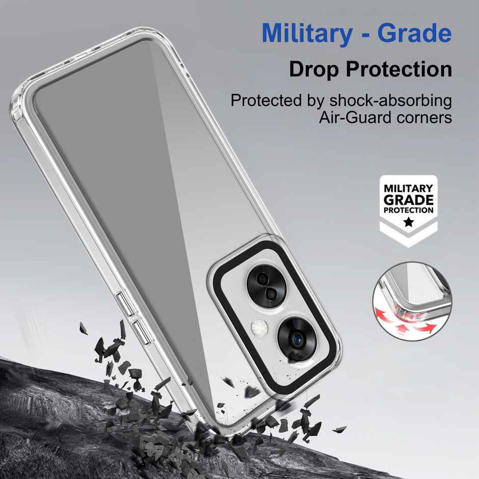 Zapcase Back Cover For Oneplus Nord Ce 3 Lite 5G (Space-Clear)